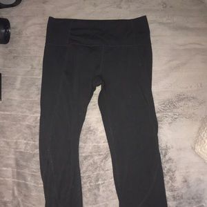 athleta high rise crop leggings